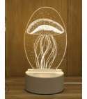 3D transparent lamps