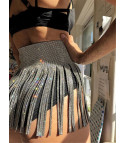 Skirt in strass with bodice
