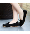 Women's suede loafers