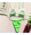 Bikini Triangle PVC Rosty