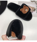 Teddy bear slippers