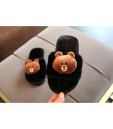 Teddy bear slippers