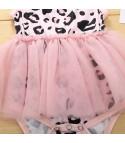 Body-baby dress pinkyleopard
