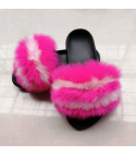 Ikary fur slippers