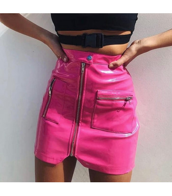 Girlz vinyl skirt