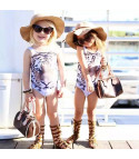 Tiger baby one-piece swimsuit