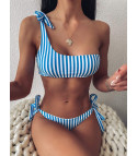 Bikini stripe oneshoulder