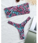 Bikini cold leopard