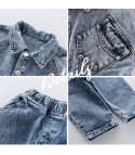Complete jeans baby denim Flavia