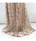 Sparking long Dress transparent