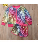 Complete baby sequins shortys