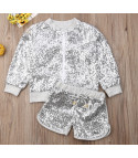 Complete baby sequins shortys