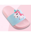 Baby unicorn pvc slippers
