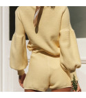 Knitted knitted suit Swit