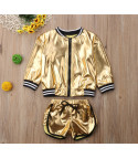 Completo sporty gold baby
