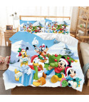 Christmas Mickey bed set