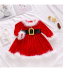 Baby vestito bimba Santa Claus