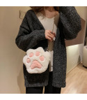 Cat paw handbag