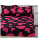 Biggy Red Hearts Bed Set