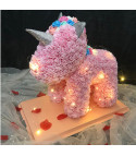 3D Rose Unicorn