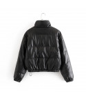 Starcy faux leather bomber jacket