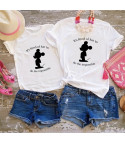 Duckky coordinated mom-daughter T-shirt