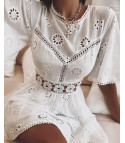 Sangallo Stegy lace dress