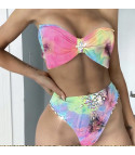 Rainbow christal bikini