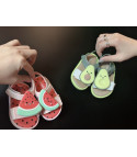 Sandals baby fruits