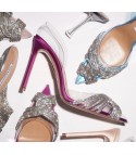 Diamond tip heels