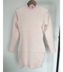 Geomy knitted dress