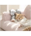 Fluffy cat sofa