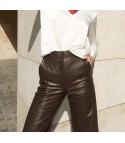 Karlha eco-leather pants