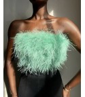 Frica Top + Jeans Feathers