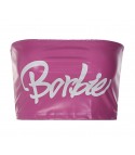 Shiny Barbie Headband Top