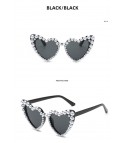 Pearl heart glasses