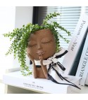 Face pots plants