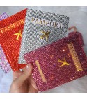 Copri passaporto strass