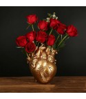 Real heart vase