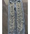 Jeans pearl unchain