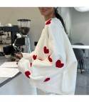 Women's sweater hearts