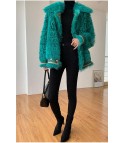 Peacock Fur Coat