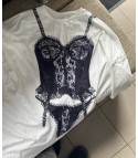 T-shirt Lingerie lace body